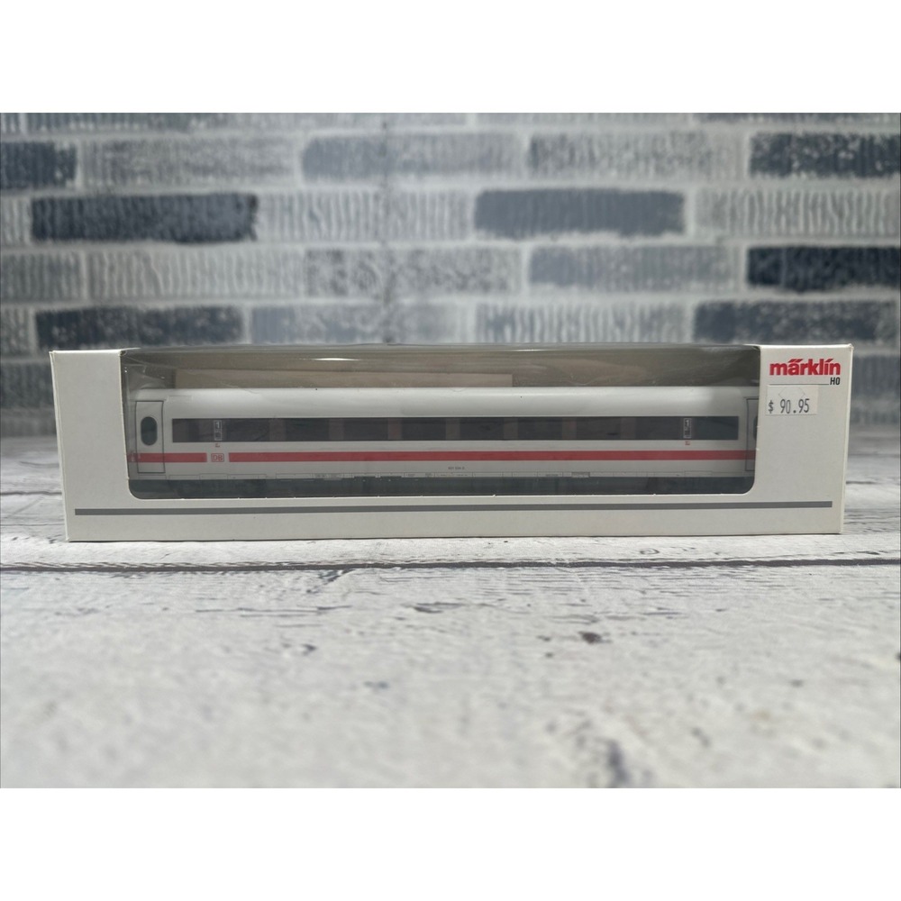 Märklin 43703 HO ICE 1 Avmz 801.1 DB AG illuminated Passenger Car w/Box